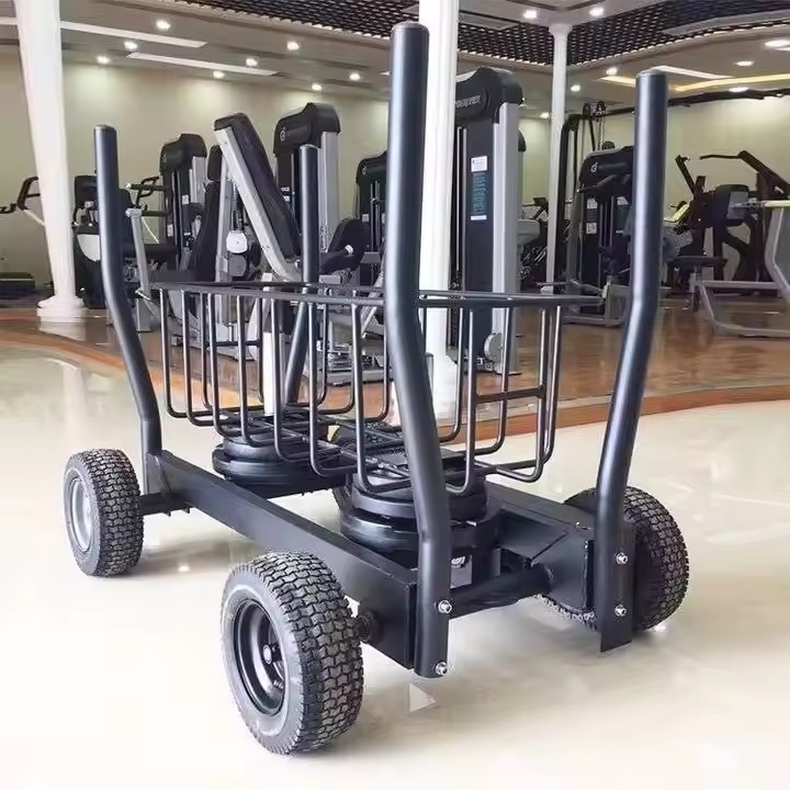Fitness Equipment - ジム機器 フィットネス プルプッシュ パワートレーニング ウェイトプレート レジスタンススレッドカート