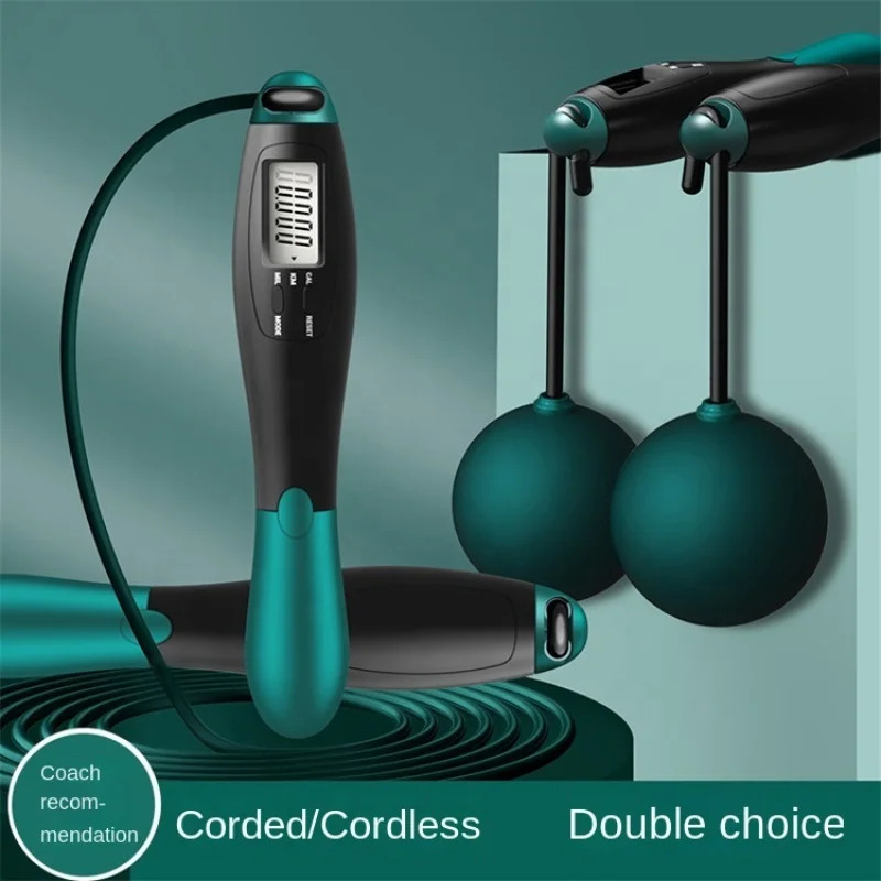 スマートカウンター付きLCDデジタル縄跳び、家庭用ジム、有酸 - Smart Jump Rope Digital Counter のレビューと価格