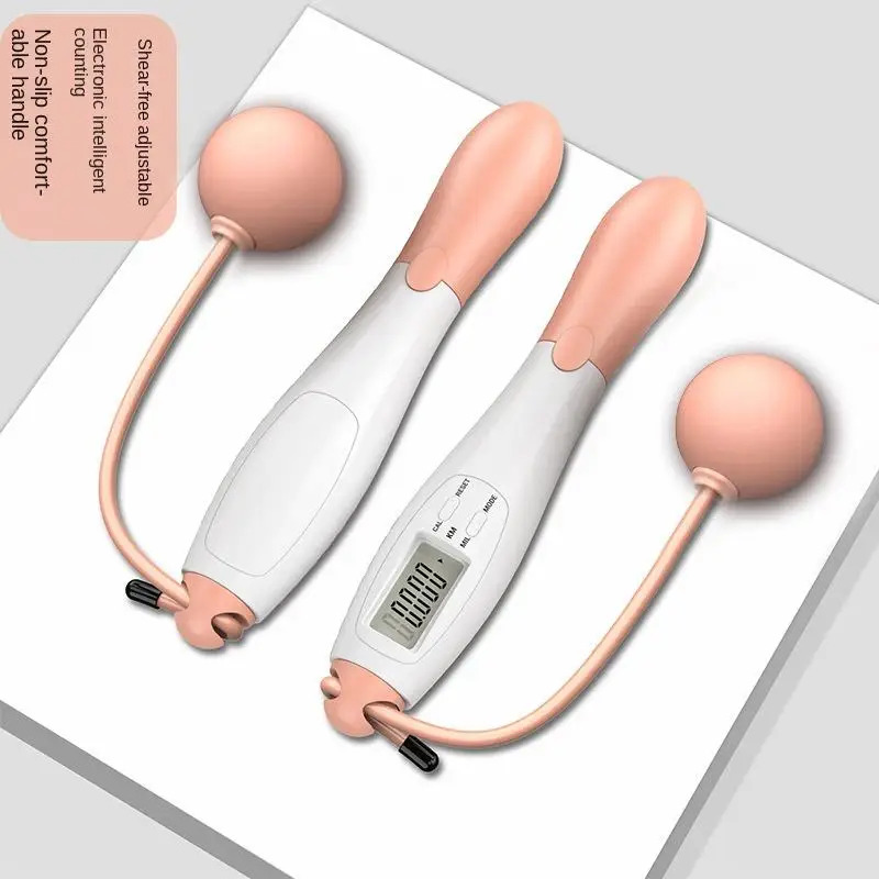 スマートカウンター付きLCDデジタル縄跳び、家庭用ジム、有酸 - Smart Jump Rope Digital Counter のレビューと価格
