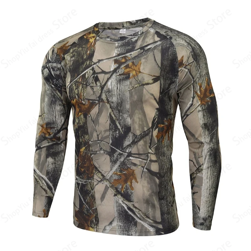 メンズ カモフラージュ柄 長袖Tシャツ タクティカル ミリタ - Hiking のレビューと価格